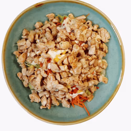 Reis-Chicken Salat