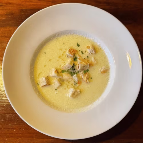 Knoblauchcremesuppe