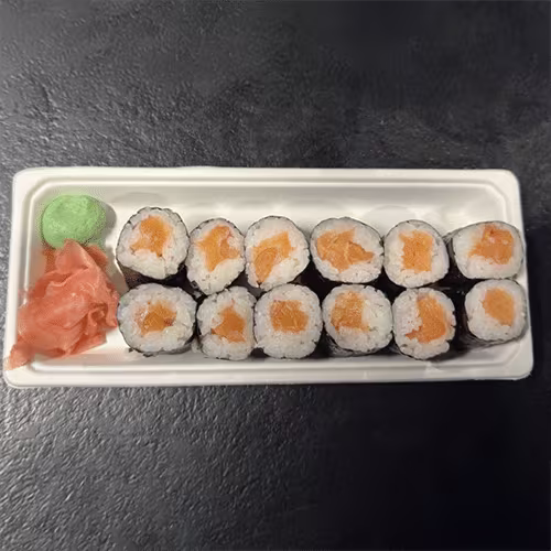 Lachs Maki (18 Stück)