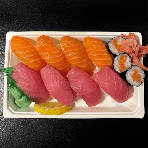 Sake Maguro Set (M) mit Lachs und Thunfisch