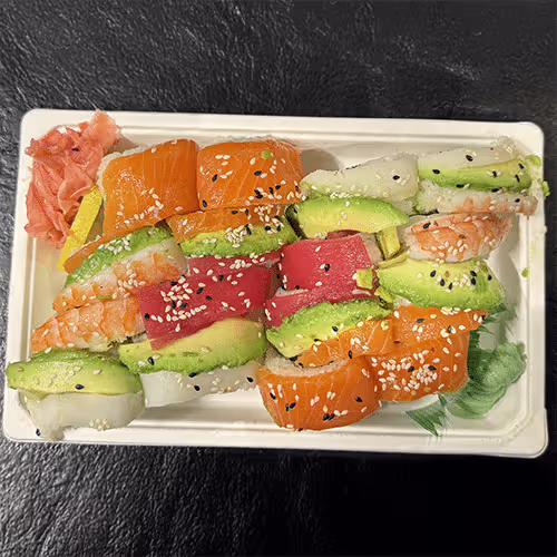Rainbow Roll (8 Stück)
