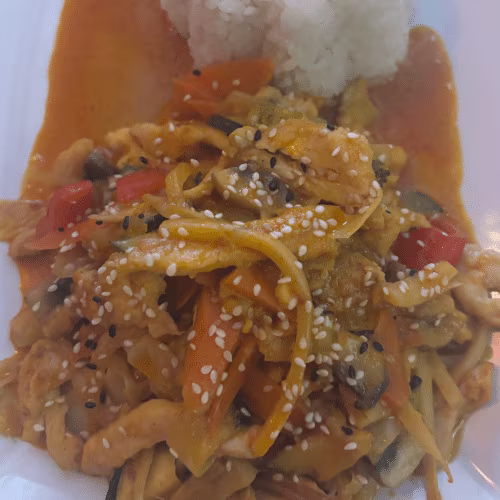 Thai Chicken Curry (scharf)
