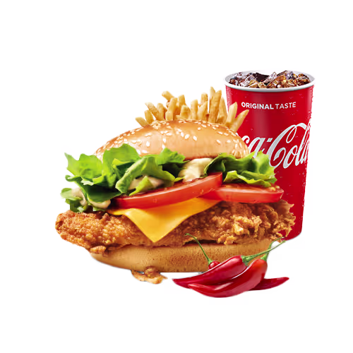 Deluxe Hot Zinger Menü
