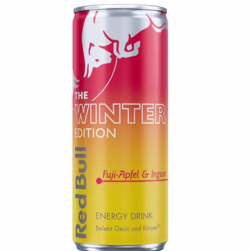 Redbull Winter Edition Fuji-Apfel & Ingwer