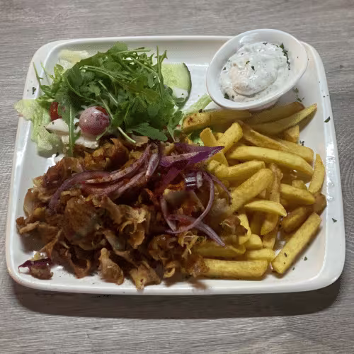 Kebab-Teller