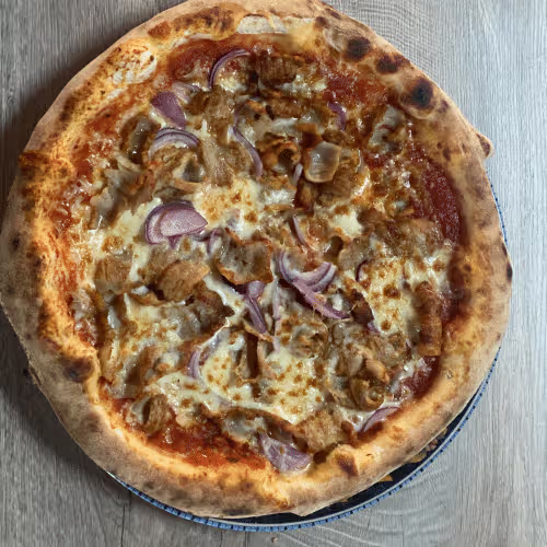 Kebab-Pizza