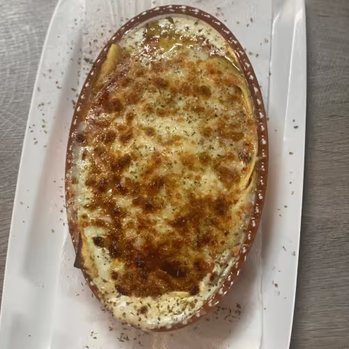 Lachs Spinat Lasagne