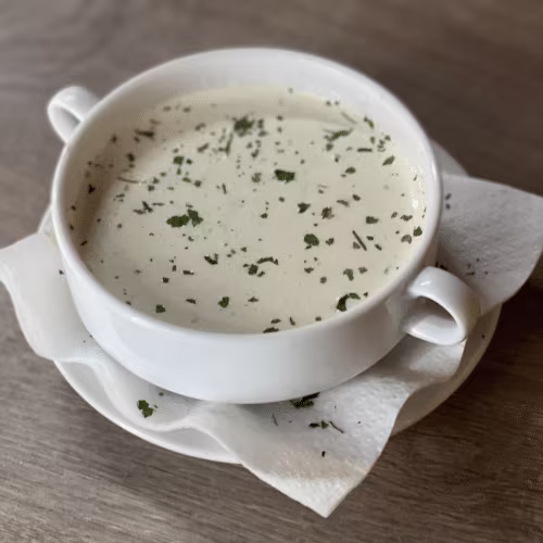 Knoblauchcremesuppe