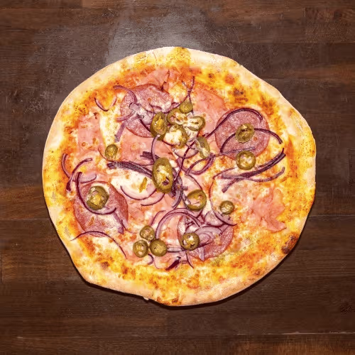Pizza Diavola (scharf)