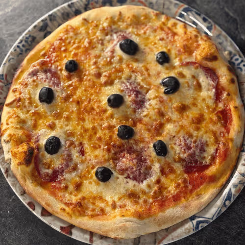 Pizza Diavolo (scharf)