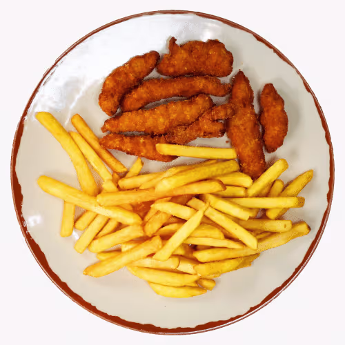 Chicken Frites mit Pommes