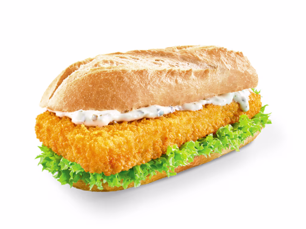 Backfisch-Baguette