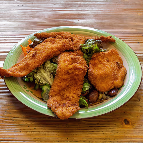 Backhendlsalat