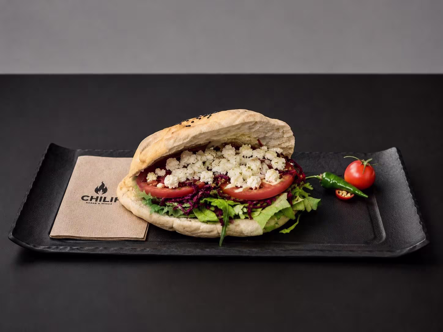 Fladenbrot (vegetarisch)