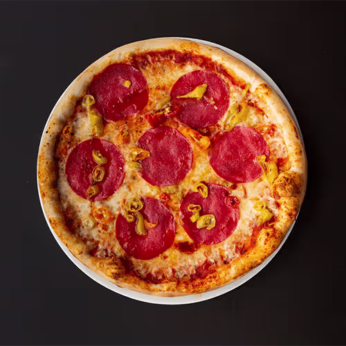 Pizza Diavolo (scharf)