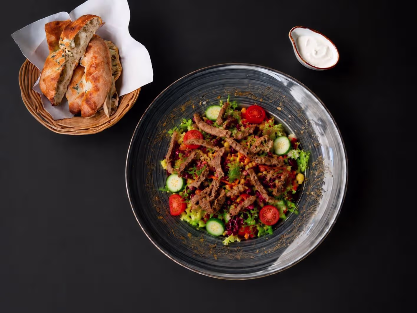 Kebap-Salat