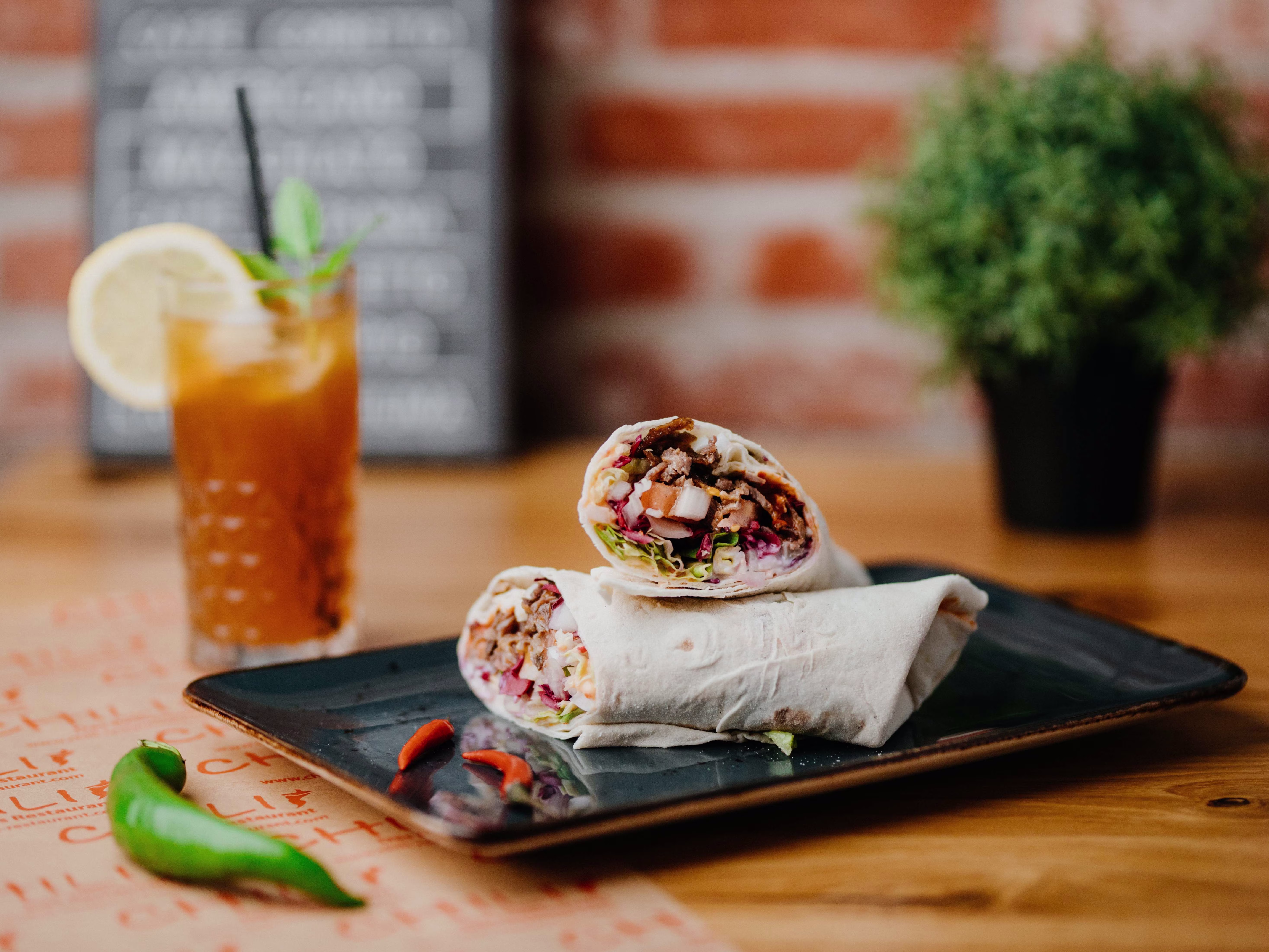 🌯 Vegan Falafel Dürüm