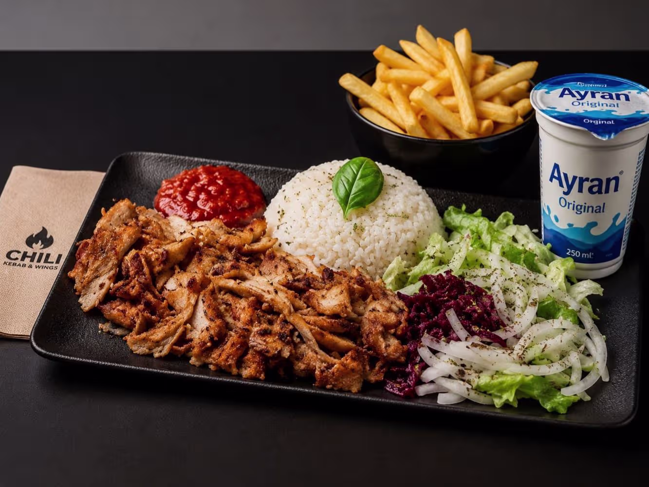 Premium Kebab Teller Menü
