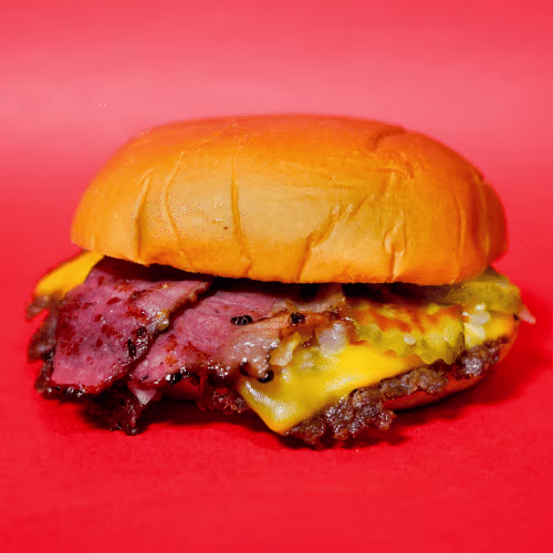 Smash Bacon Burger Menü
