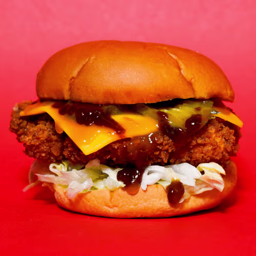 Chickenburger Menü