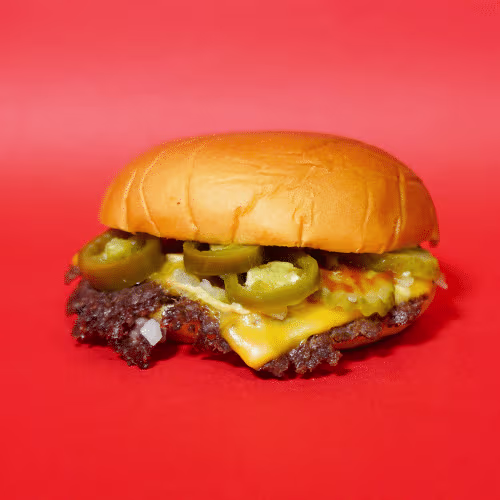 Smash Jalapenos Burger