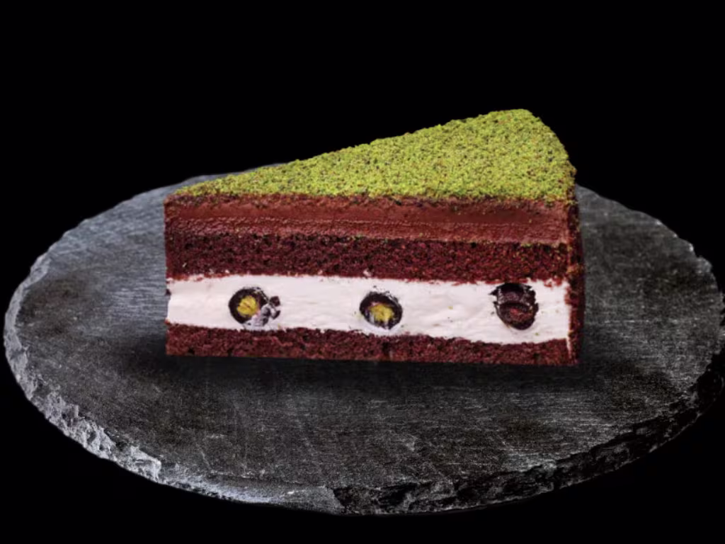 Schoko Pistazien Torte 1 Stück
