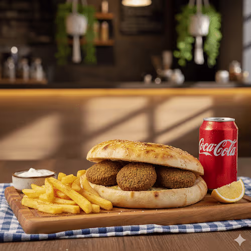 Falafel Kebap Menü (Vegetarisch)