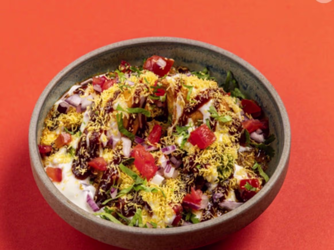 Vegetable Samosa chaat