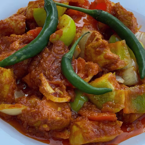Chilli Chicken (scharf)