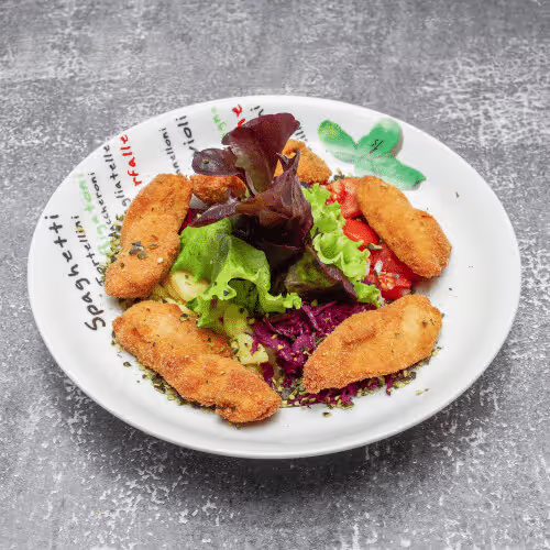 Backhendl Salat