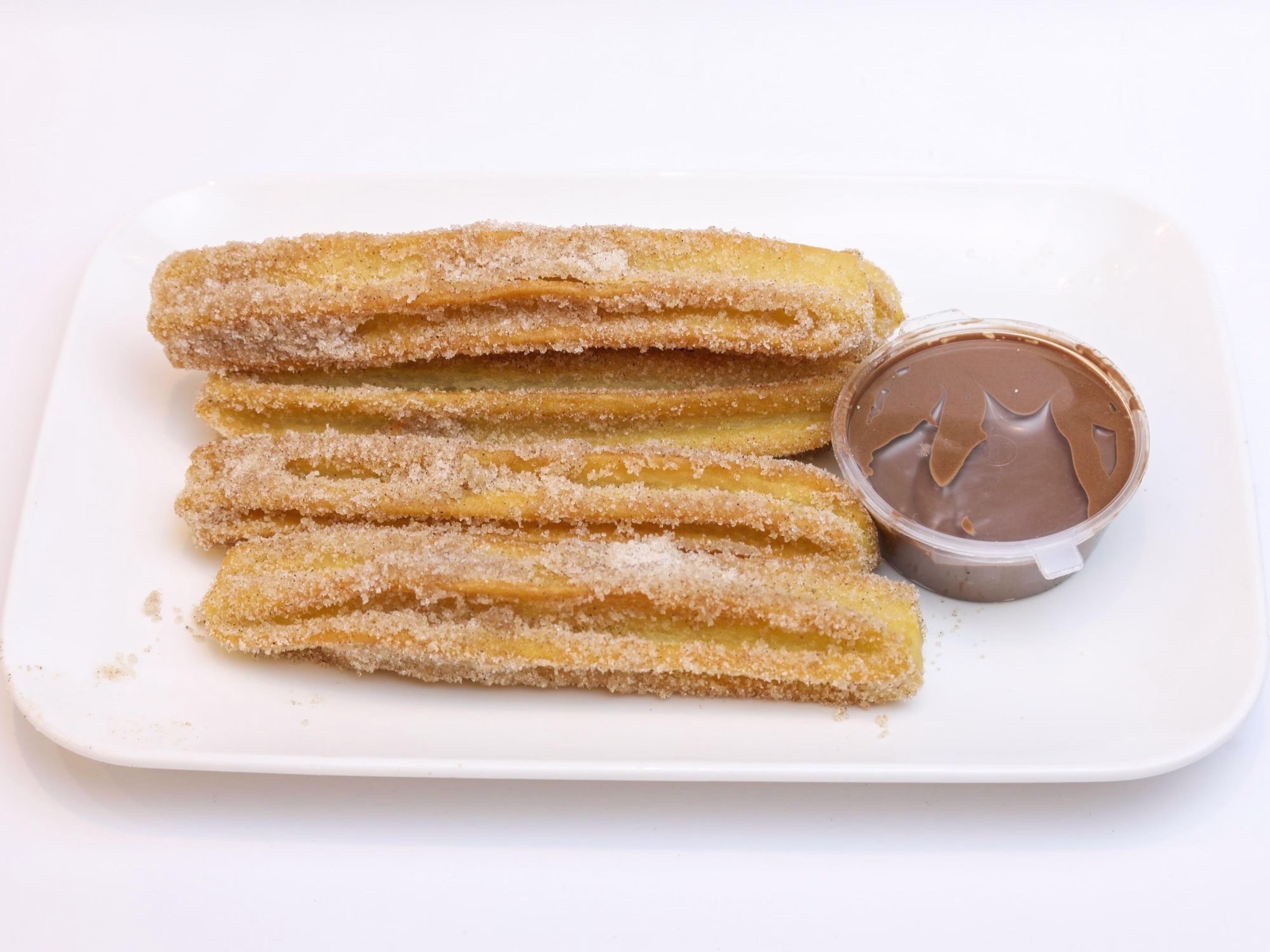 Churros al cioccolato e nutella