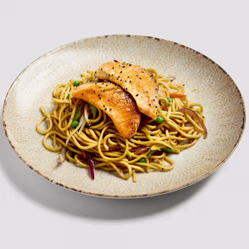 Lachs Nudeln
