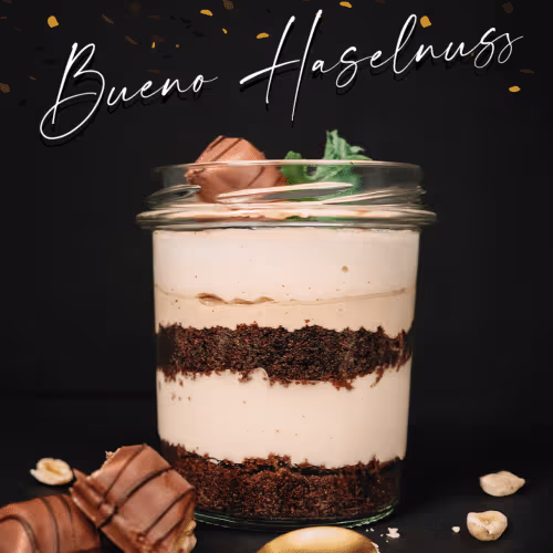 Schokoladen-Haselnuss-Dessert