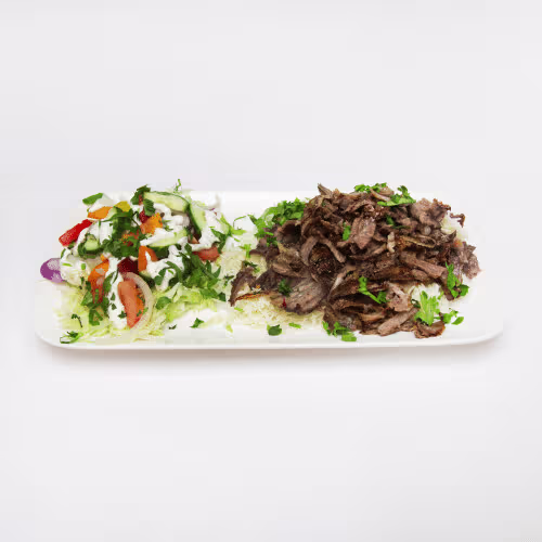 Kebap-Teller Kalb