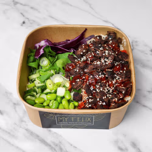 Big Bang Beef Steak Buddha Bowl