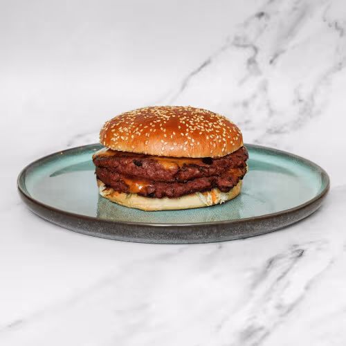 Vegan Double Cheese Burger