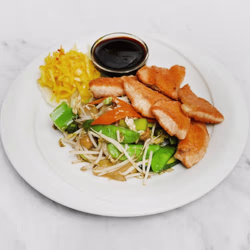 Lachs Teriyaki