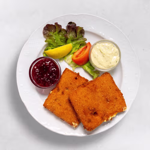 Gebackener Emmentaler