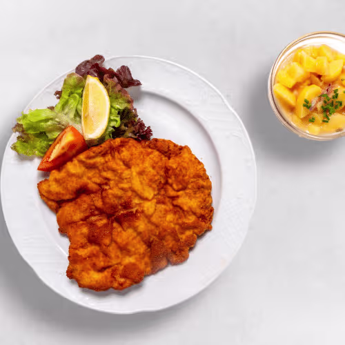 Schnitzel vom Huhn