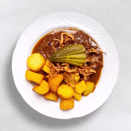 Alt Wiener Zwiebelrostbraten