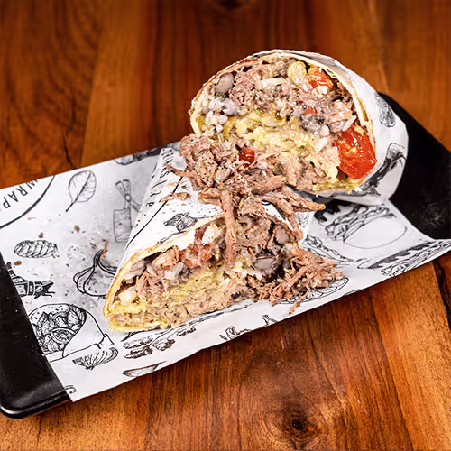 Pulled Beef Burrito