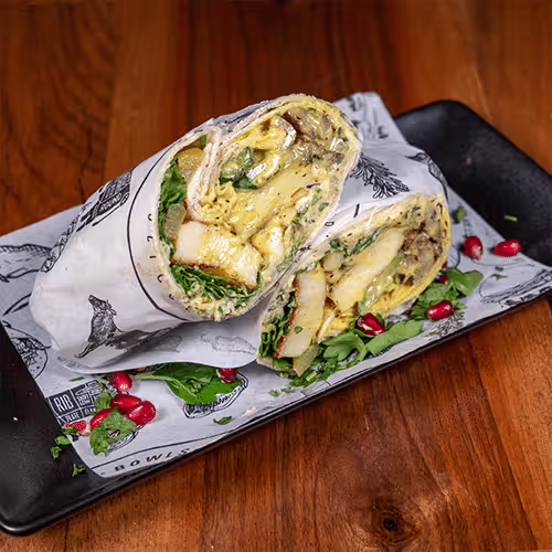 Grilled Halloumi Wrap