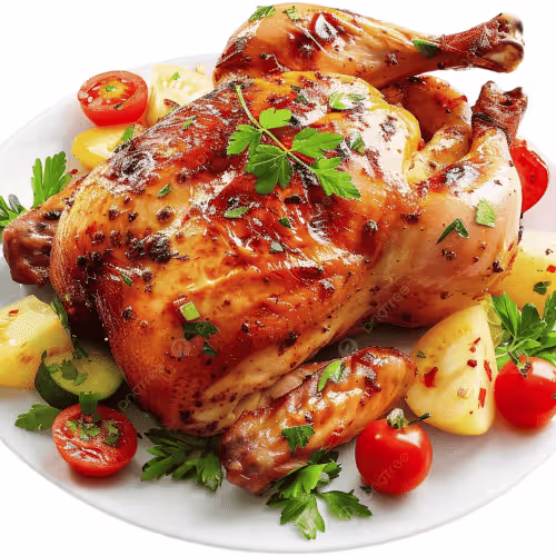 Gegrilltes Hähnchen (1 Stück)