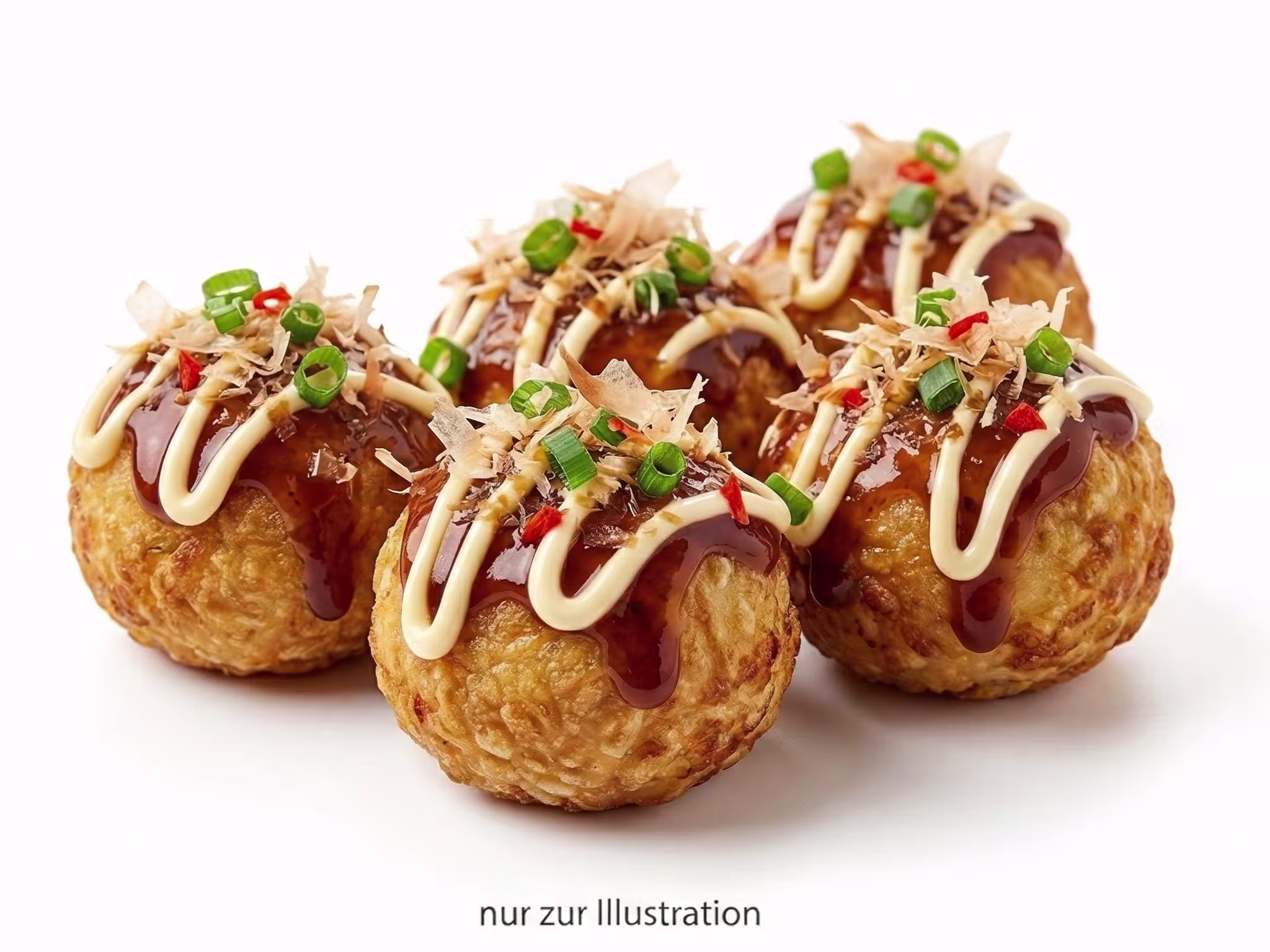 Takoyaki (4 Stück) + Getränk deiner Wahl