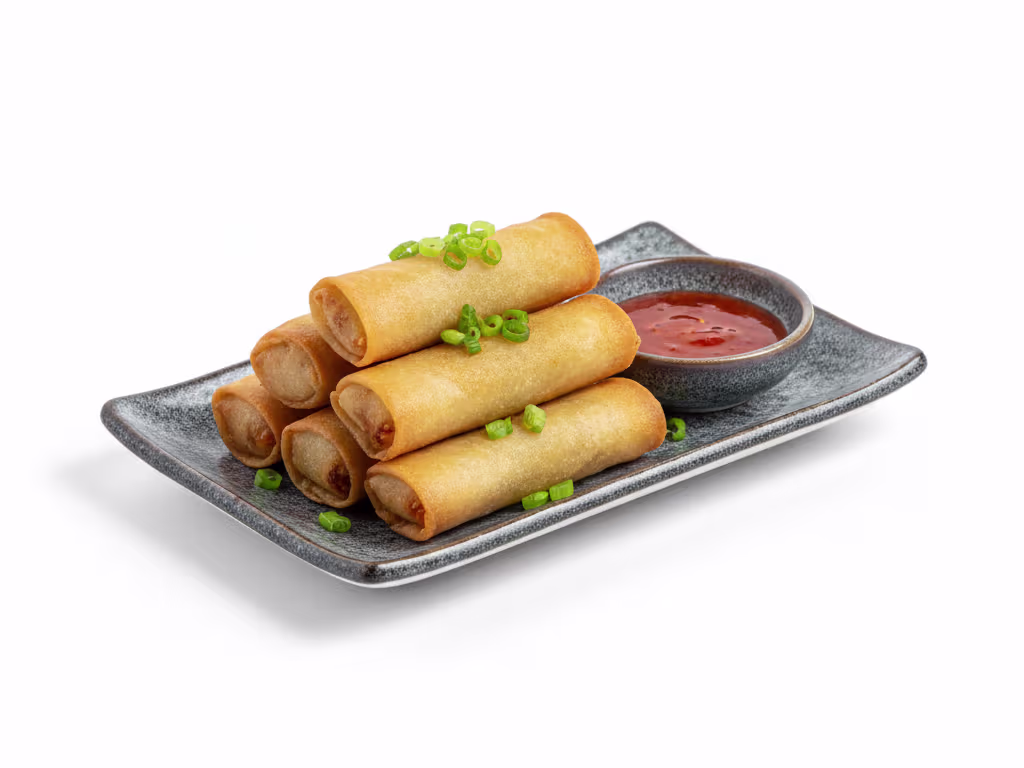 Vegetarische Mini-Frühlingsrollen