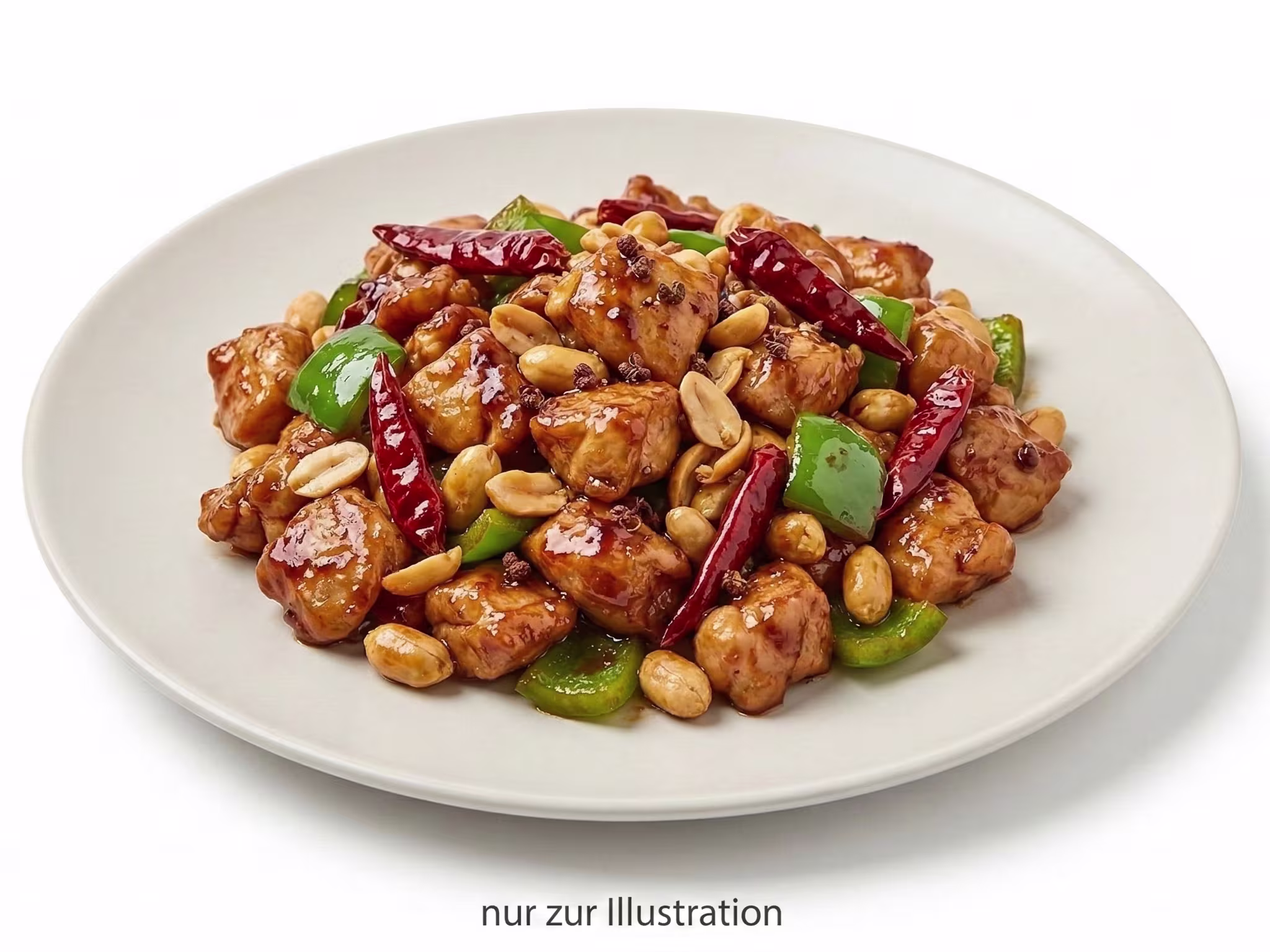 Gong Bao Chicken + Getränk deiner Wahl