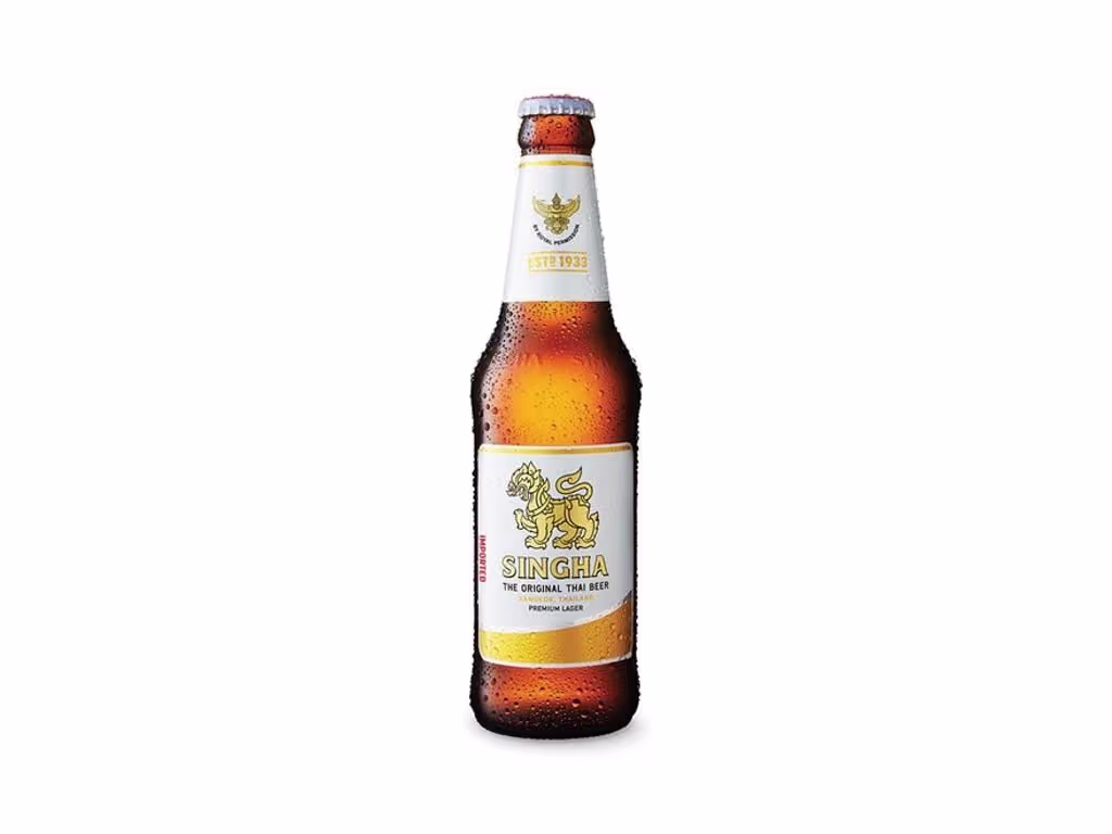 Singha Bier Glasflasche 0.33l