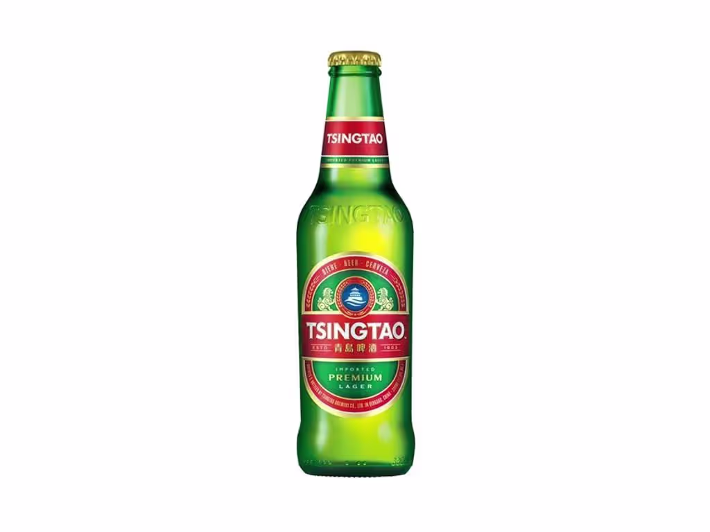 Tsingtao Bier Glasflasche 0.33l