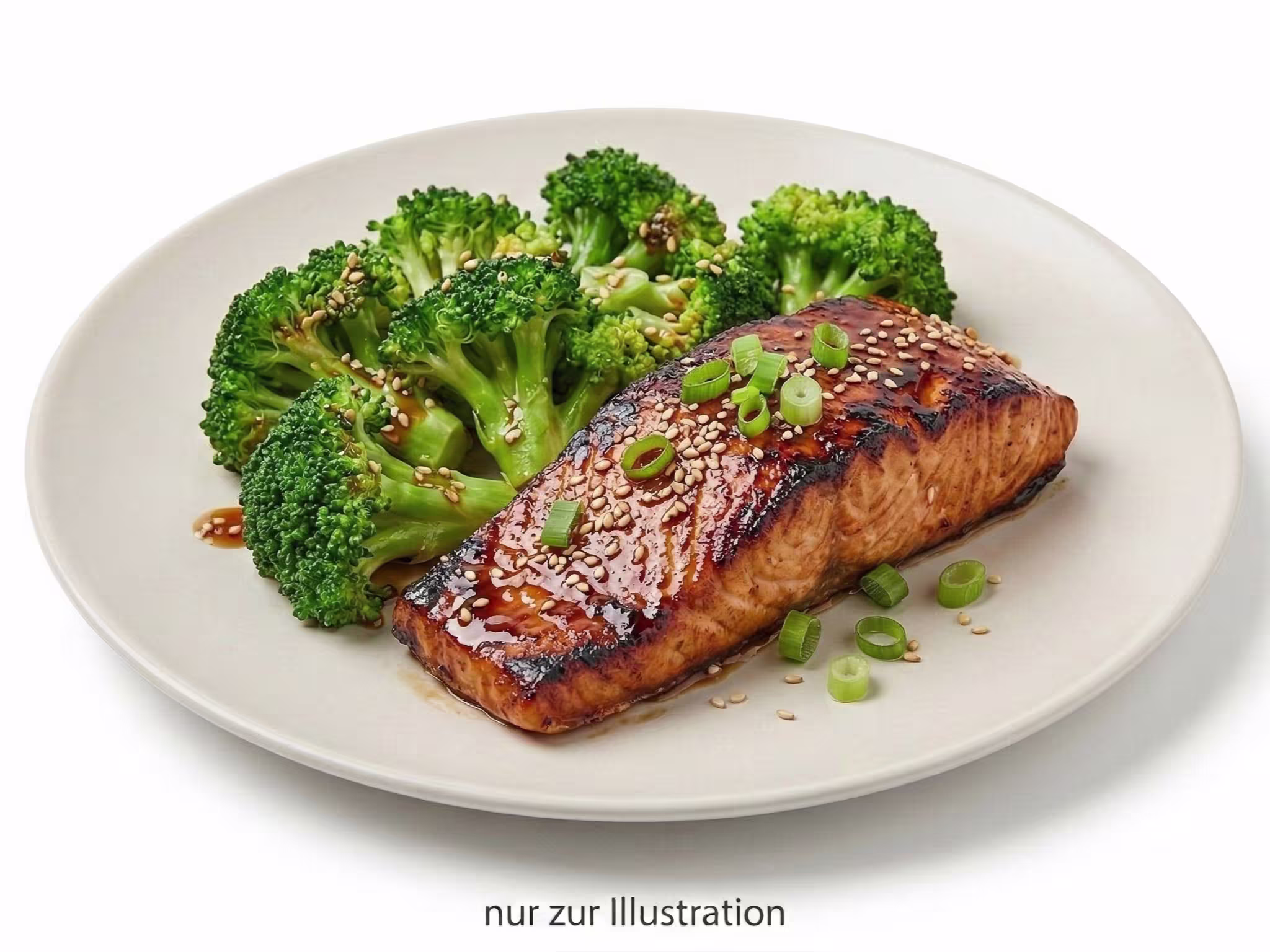 Lachs Teriyaki