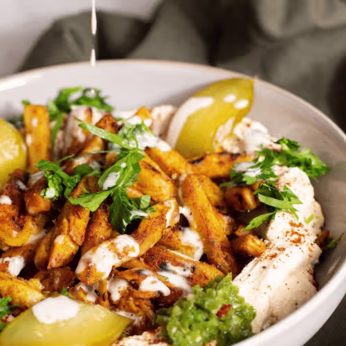 Hummus Bowl Chicken (vegan)